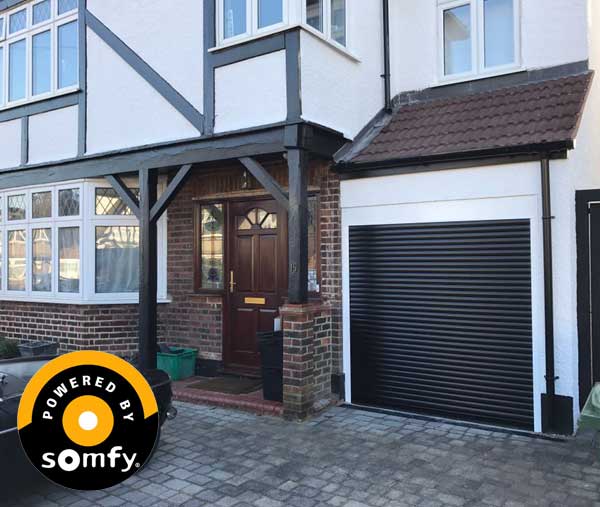 remote controlled electric garage doors